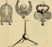 An illustration from Recueil d'antiquités égyptiennes, étrusques, greques et romaines (1752)