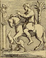 An illustration from Recueil d'antiquités égyptiennes, étrusques, greques et romaines (1752)
