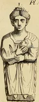 An illustration from Recueil d'antiquités égyptiennes, étrusques, greques et romaines (1752)