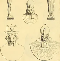 An illustration from Recueil d'antiquités égyptiennes, étrusques, greques et romaines (1752)