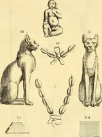 An illustration from Recueil d'antiquités égyptiennes, étrusques, greques et romaines (1752)
