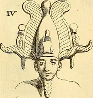 An illustration from Recueil d'antiquités égyptiennes, étrusques, greques et romaines (1752)