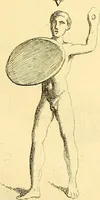 An illustration from Recueil d'antiquités égyptiennes, étrusques, greques et romaines (1752)