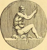 An illustration from Recueil d'antiquités égyptiennes, étrusques, greques et romaines (1752)