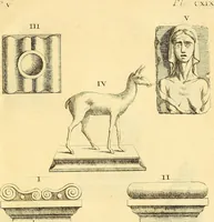 An illustration from Recueil d'antiquités égyptiennes, étrusques, greques et romaines (1752)