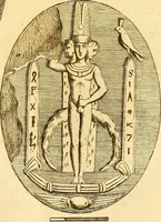 An illustration from Recueil d'antiquités égyptiennes, étrusques, greques et romaines (1752)