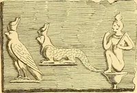 An illustration from Recueil d'antiquités égyptiennes, étrusques, greques et romaines (1752)