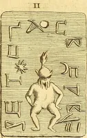An illustration from Recueil d'antiquités égyptiennes, étrusques, greques et romaines (1752)