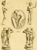 An illustration from Recueil d'antiquités égyptiennes, étrusques, greques et romaines (1752)