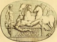 An illustration from Recueil d'antiquités égyptiennes, étrusques, greques et romaines (1752)