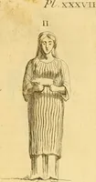 An illustration from Recueil d'antiquités égyptiennes, étrusques, greques et romaines (1752)