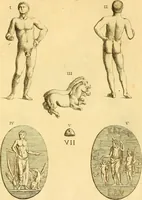 An illustration from Recueil d'antiquités égyptiennes, étrusques, greques et romaines (1752)