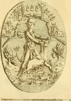 An illustration from Recueil d'antiquités égyptiennes, étrusques, greques et romaines (1752)