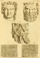 An illustration from Recueil d'antiquités égyptiennes, étrusques, greques et romaines (1752)