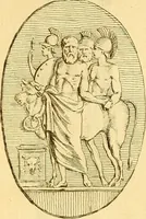 An illustration from Recueil d'antiquités égyptiennes, étrusques, greques et romaines (1752)