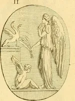 An illustration from Recueil d'antiquités égyptiennes, étrusques, greques et romaines (1752)