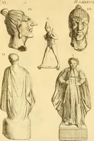 An illustration from Recueil d'antiquités égyptiennes, étrusques, greques et romaines (1752)