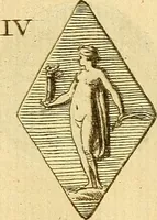 An illustration from Recueil d'antiquités égyptiennes, étrusques, greques et romaines (1752)