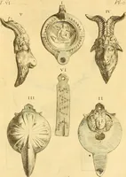 An illustration from Recueil d'antiquités égyptiennes, étrusques, greques et romaines (1752)