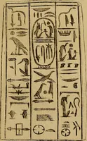 An illustration from Recueil d'antiquités égyptiennes, étrusques, greques et romaines (1752)