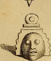 An illustration from Recueil d'antiquités égyptiennes, étrusques, greques et romaines (1752)