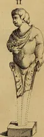 An illustration from Recueil d'antiquités égyptiennes, étrusques, greques et romaines (1752)