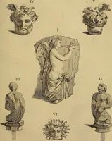 An illustration from Recueil d'antiquités égyptiennes, étrusques, greques et romaines (1752)