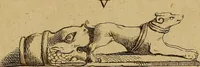 An illustration from Recueil d'antiquités égyptiennes, étrusques, greques et romaines (1752)