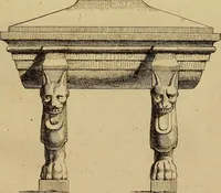 An illustration from Recueil d'antiquités égyptiennes, étrusques, greques et romaines (1752)