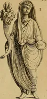 An illustration from Recueil d'antiquités égyptiennes, étrusques, greques et romaines (1752)