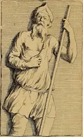 An illustration from Recueil d'antiquités égyptiennes, étrusques, greques et romaines (1752)
