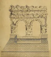 An illustration from Recueil d'antiquités égyptiennes, étrusques, greques et romaines (1752)