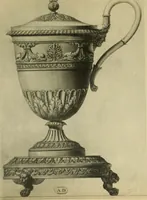An illustration from Recueil de dessins d'orfevrerie du premier empire par biennais orfevre de Napoléon 1er et de la couronne (1900)