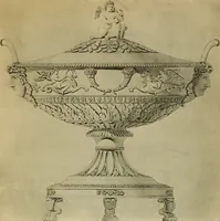 An illustration from Recueil de dessins d'orfevrerie du premier empire par biennais orfevre de Napoléon 1er et de la couronne (1900)
