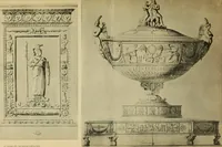 An illustration from Recueil de dessins d'orfevrerie du premier empire par biennais orfevre de Napoléon 1er et de la couronne (1900)