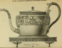 An illustration from Recueil de dessins d'orfevrerie du premier empire par biennais orfevre de Napoléon 1er et de la couronne (1900)