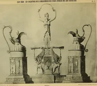 Picture 74 of 119 from Recueil de dessins d'orfevrerie du premier empire par biennais orfevre de Napoléon 1er et de la couronne (1900), leaf 96