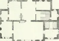 An illustration from Recueil de dessins d'une execution peu dispendieuse : contenans des plans de petites maisons de campagne, petits pavillons de jardins, temples, hermitages, chaumieres, monumens, obélisques, ruines, portails, portes, grilles, bancs de jardins, chaises, volieres, gondoles, ponts, etc. : ouvrage intéressant pour cette classes d'amateurs, qui sans faire de grandes dépenses, sont pourtant bien aises d'embellir leurs jardins d'ornamens nouveaux et pleins de goût (1805)