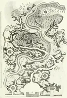 An illustration from Recueil de dessins d'une execution peu dispendieuse : contenans des plans de petites maisons de campagne, petits pavillons de jardins, temples, hermitages, chaumieres, monumens, obélisques, ruines, portails, portes, grilles, bancs de jardins, chaises, volieres, gondoles, ponts, etc. : ouvrage intéressant pour cette classes d'amateurs, qui sans faire de grandes dépenses, sont pourtant bien aises d'embellir leurs jardins d'ornamens nouveaux et pleins de goût (1805)