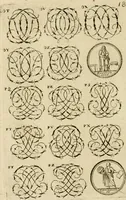 Picture 90 of 243 from Recueil d'emblêmes, devises, medailles, et figures hieroglyphiques, au nombre de plus de douze cent, avec leurs explications : accompagné de plus de deux mille chiffres fleuronnez simples, doubles & triples ... : cet ouvrage qui est enrichy de deux cens cinquante planches en taille-douce, est très-utile aux graveurs, peintres, sculpteurs, orfevres, brodeurs, serruriers & à tous ceux qui travaillent au dessein (1724), leaf 175