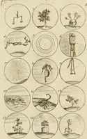 An illustration from Recueil d'emblêmes, devises, medailles, et figures hieroglyphiques, au nombre de plus de douze cent, avec leurs explications : accompagné de plus de deux mille chiffres fleuronnez simples, doubles & triples ... : cet ouvrage qui est enrichy de deux cens cinquante planches en taille-douce, est très-utile aux graveurs, peintres, sculpteurs, orfevres, brodeurs, serruriers & à tous ceux qui travaillent au dessein (1724)
