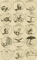 Picture 13 of 243 from Recueil d'emblêmes, devises, medailles, et figures hieroglyphiques, au nombre de plus de douze cent, avec leurs explications : accompagné de plus de deux mille chiffres fleuronnez simples, doubles & triples ... : cet ouvrage qui est enrichy de deux cens cinquante planches en taille-douce, est très-utile aux graveurs, peintres, sculpteurs, orfevres, brodeurs, serruriers & à tous ceux qui travaillent au dessein (1724), leaf 31