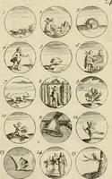 Picture 26 of 243 from Recueil d'emblêmes, devises, medailles, et figures hieroglyphiques, au nombre de plus de douze cent, avec leurs explications : accompagné de plus de deux mille chiffres fleuronnez simples, doubles & triples ... : cet ouvrage qui est enrichy de deux cens cinquante planches en taille-douce, est très-utile aux graveurs, peintres, sculpteurs, orfevres, brodeurs, serruriers & à tous ceux qui travaillent au dessein (1724), leaf 58