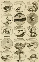 An illustration from Recueil d'emblêmes, devises, medailles, et figures hieroglyphiques, au nombre de plus de douze cent, avec leurs explications : accompagné de plus de deux mille chiffres fleuronnez simples, doubles & triples ... : cet ouvrage qui est enrichy de deux cens cinquante planches en taille-douce, est très-utile aux graveurs, peintres, sculpteurs, orfevres, brodeurs, serruriers & à tous ceux qui travaillent au dessein (1724)