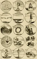 An illustration from Recueil d'emblêmes, devises, medailles, et figures hieroglyphiques, au nombre de plus de douze cent, avec leurs explications : accompagné de plus de deux mille chiffres fleuronnez simples, doubles & triples ... : cet ouvrage qui est enrichy de deux cens cinquante planches en taille-douce, est très-utile aux graveurs, peintres, sculpteurs, orfevres, brodeurs, serruriers & à tous ceux qui travaillent au dessein (1724)