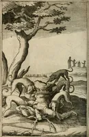 An illustration from Recueil d'emblemes diuers : auec des discours moraux, philosophiques, et politiques, tirez de diuers autheurs, anciens & modernes (1638)