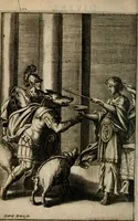 An illustration from Recueil d'emblemes diuers : auec des discours moraux, philosophiques, et politiques, tirez de diuers autheurs, anciens & modernes (1638)