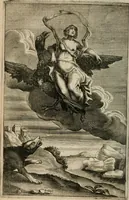 An illustration from Recueil d'emblemes diuers : auec des discours moraux, philosophiques, et politiques, tirez de diuers autheurs, anciens & modernes (1638)