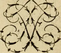 An illustration from Recueil d'emblêmes, devises, medailles, et figures hieroglyphiques : au nombre de plus de douze cent, avec leurs explications, accompagné de plus de deux mille chiffres fleuronnez simples, doubles & triples, d'une maniere nouvelle & fort curieuse pour tous les noms imaginable : avec les tenants, supports, & cimiers servans aux ornemens des armes ... (1696)
