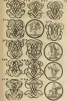 Picture 149 of 241 from Recueil d'emblêmes, devises, medailles, et figures hieroglyphiques : au nombre de plus de douze cent, avec leurs explications, accompagné de plus de deux mille chiffres fleuronnez simples, doubles & triples, d'une maniere nouvelle & fort curieuse pour tous les noms imaginable : avec les tenants, supports, & cimiers servans aux ornemens des armes ... (1696), leaf 242